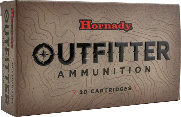 Hornady 82164 Outfitter Rifle Ammo 300 Prc 190 Gr CX OTF 20 Rnd, 3000 FPS