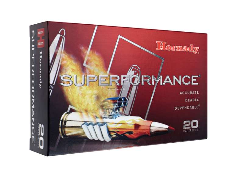 0953-0984 Hornady 82193 Superformance Rifle Ammo 300 WIN, SST, 180 Grains, 3130 fps, 20, Boxed